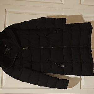 Women's long puffer coat